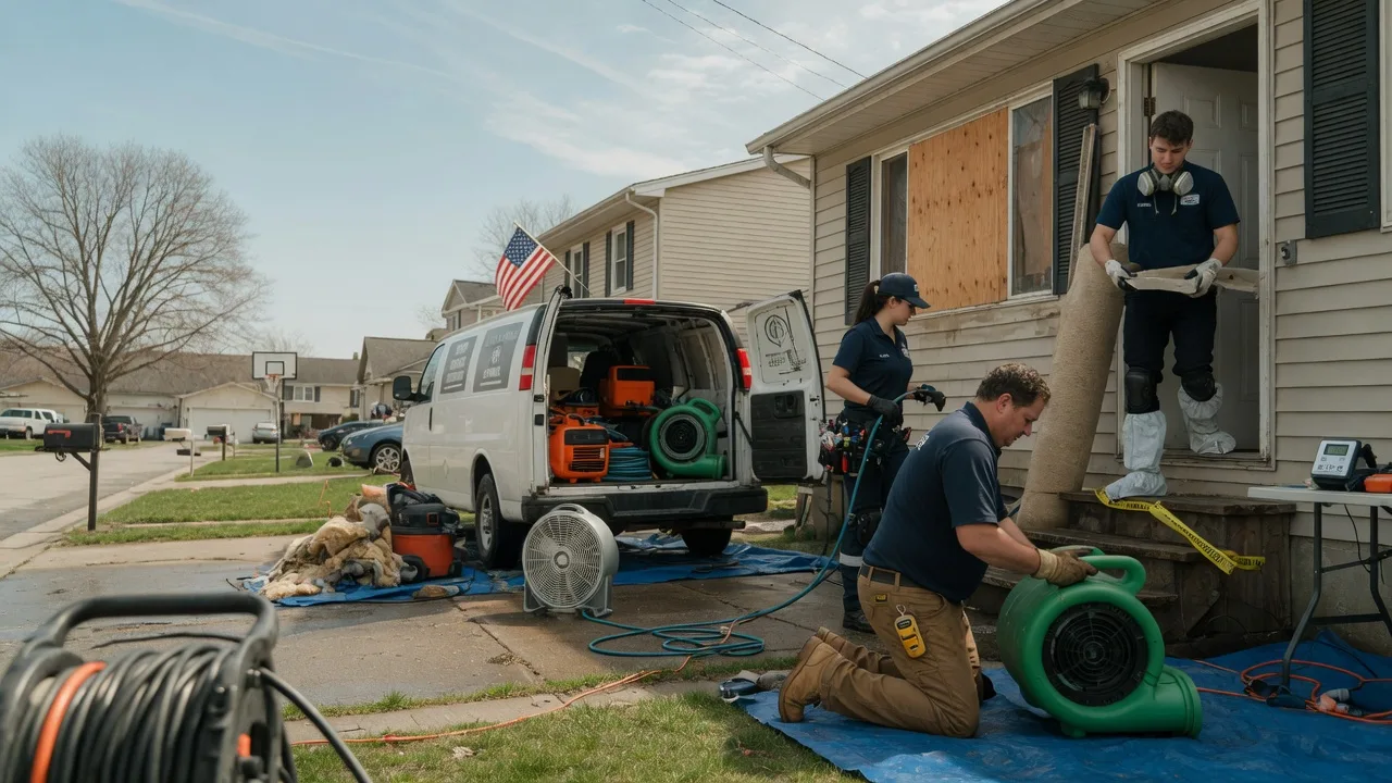 Water Damage Restoration in Beverly, KY near me
